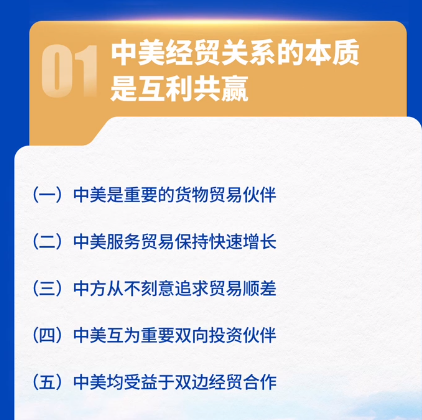 20秒速览关于中美经贸关系若干问题的中方立场