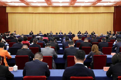 王浩与浙江省政协港澳华侨委员、列席省两会的海外侨胞代表人士座谈