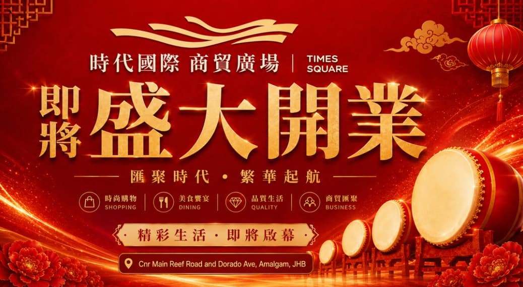 南非约堡老牌商圈香港城重磅扩容！时代国际商贸广场落地 创新零批一体模式激活南共体跨境商贸 拉动南非本土就业！