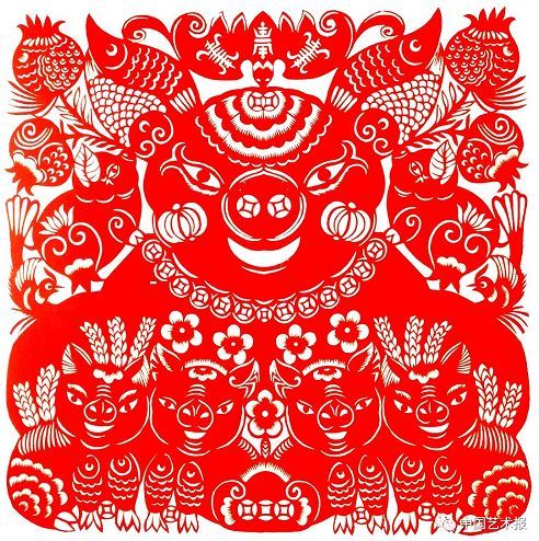 剪底“猪花”都是吉