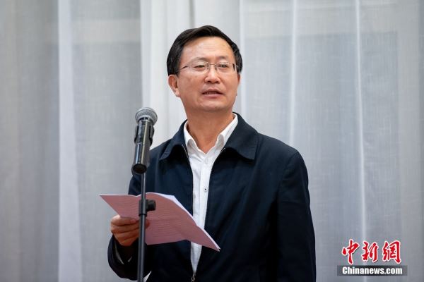 山西省委统战部副部长滕德刚寄语海外华文媒体：把这里当故乡常来常往