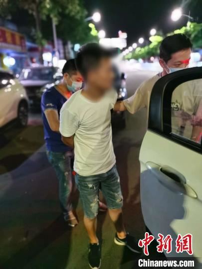 犯罪嫌疑人落网。温州警方供图