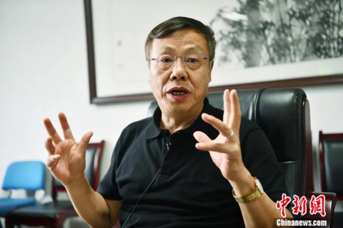 石硕受访。<a target='_blank' href='http://www.chinanews.com/'>中新社</a>记者 张浪 摄