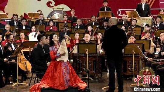 当地时间2月2日，巴黎中国中心在网上隆重推出“文艺中国”新春特别节目。　巴黎中国文化中心 摄