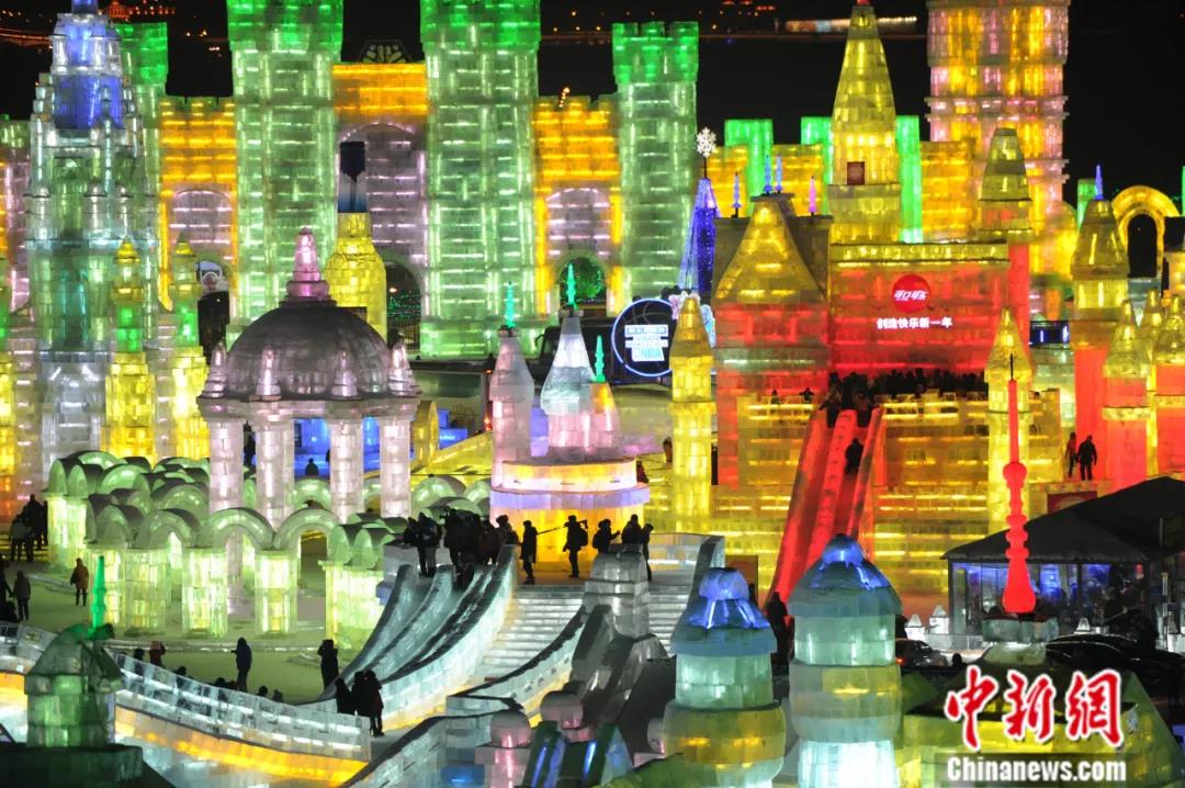 往届哈尔滨国际冰雪节。<a target='_blank' href='http://www.chinanews.com/'>中新社</a>发 刘长山 摄