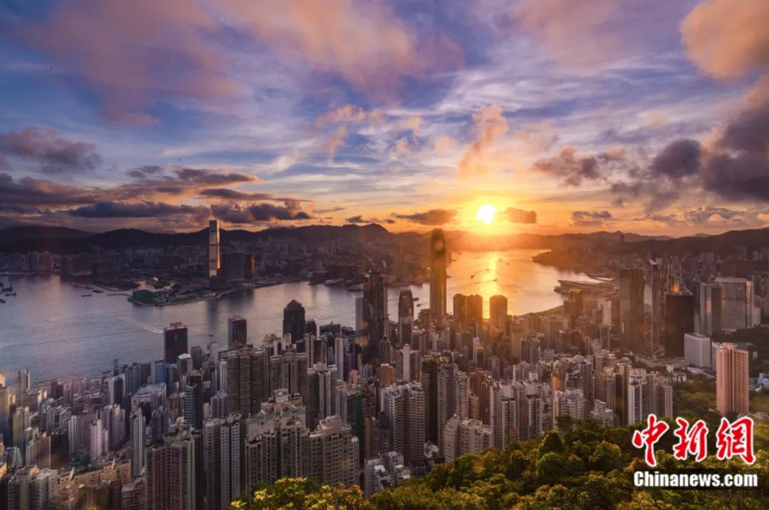香港维多利亚港。<a target='_blank' href='http://www.chinanews.com/'>中新社</a>记者 张炜 摄